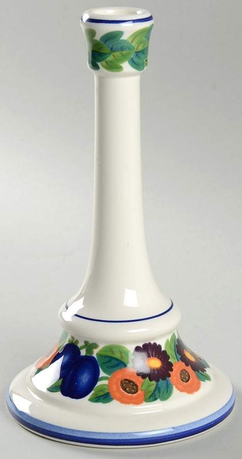 Golden Summer 7" Candlestick by Royal Copenhagen-1