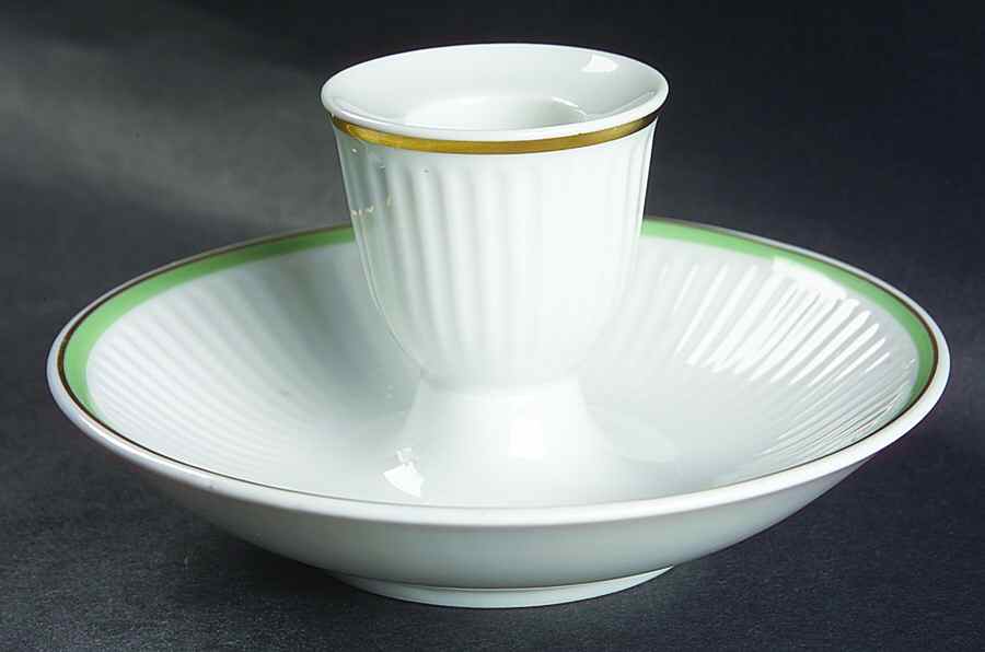 Green Melodi 2" Candlestick by Royal Copenhagen-1