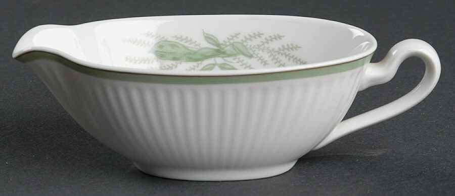 Green Melodi Individual Gravy Boat by Royal Copenhagen-1