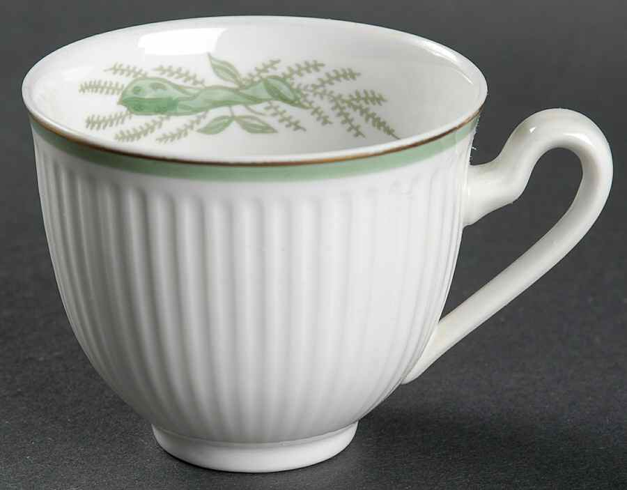 Green Melodi Flat Cup by Royal Copenhagen-1