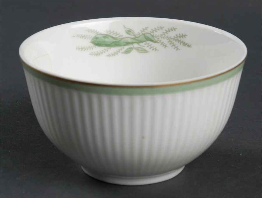 Green Melodi Open Sugar Bowl by Royal Copenhagen-1