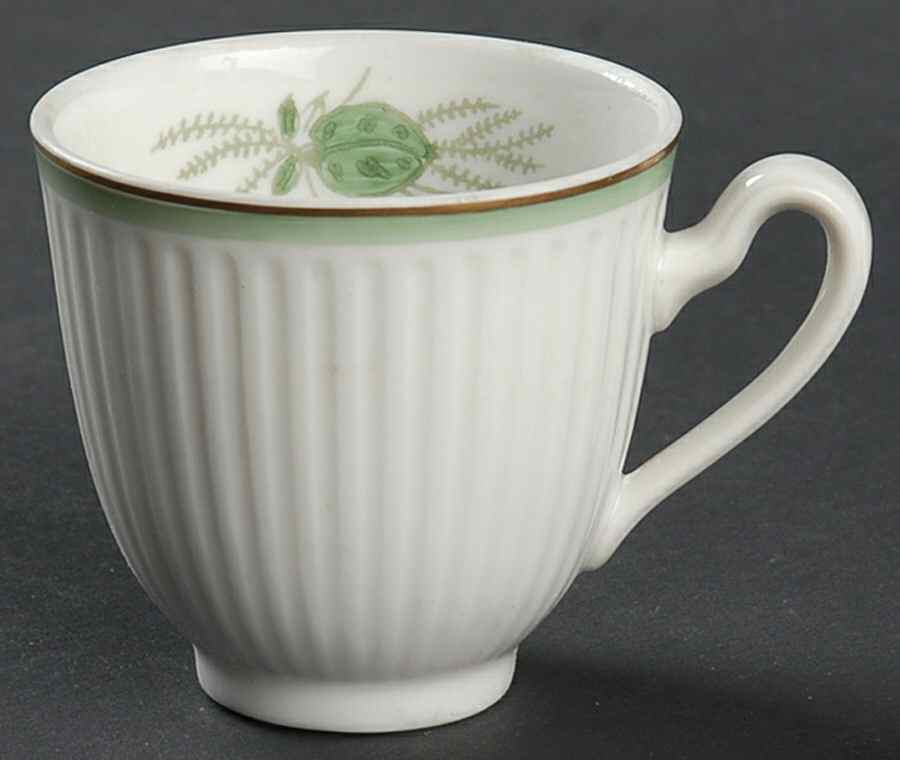 Green Melodi Footed Demitasse Cup by Royal Copenhagen-1