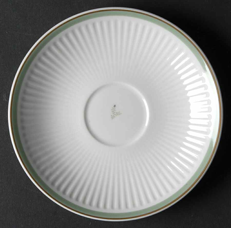 Green Melodi Saucer by Royal Copenhagen-1