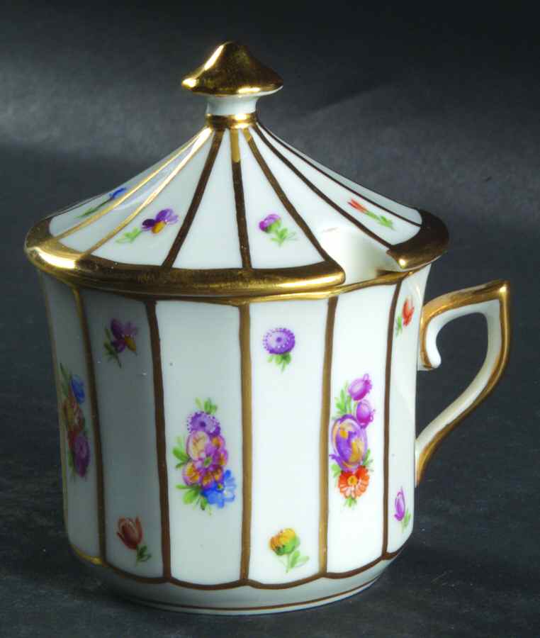 Henriette Mustard Jar & Lid by Royal Copenhagen-1