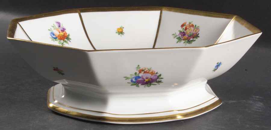 Henriette Hexagonal Cake Plate by Royal Copenhagen-1