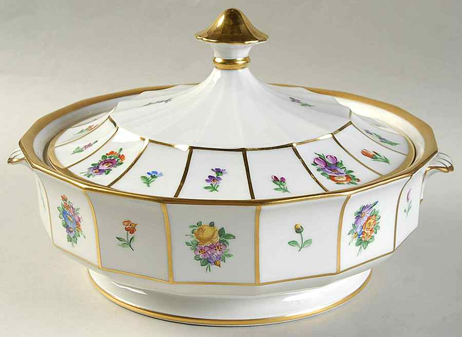Henriette Round Covered Vegetable by Royal Copenhagen-1