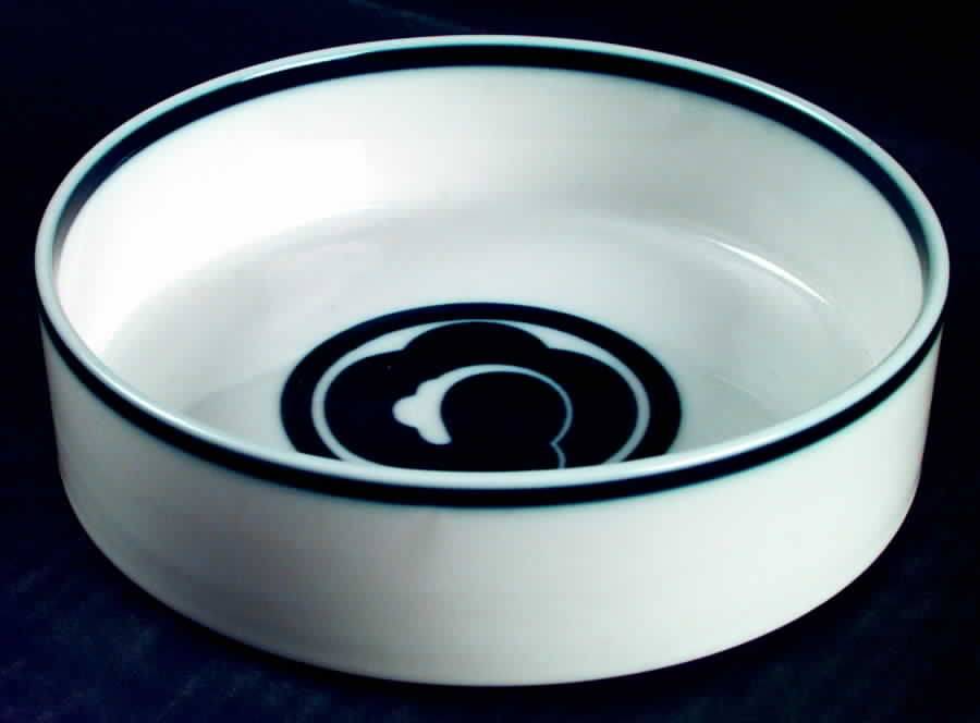 Indigo Coupe Cereal Bowl by Royal Copenhagen-1