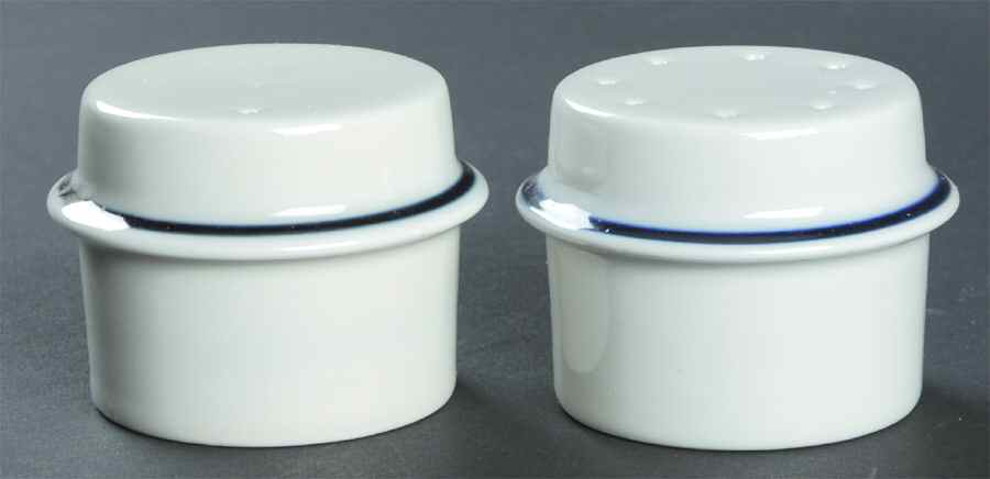 Indigo Salt & Pepper Set by Royal Copenhagen-1