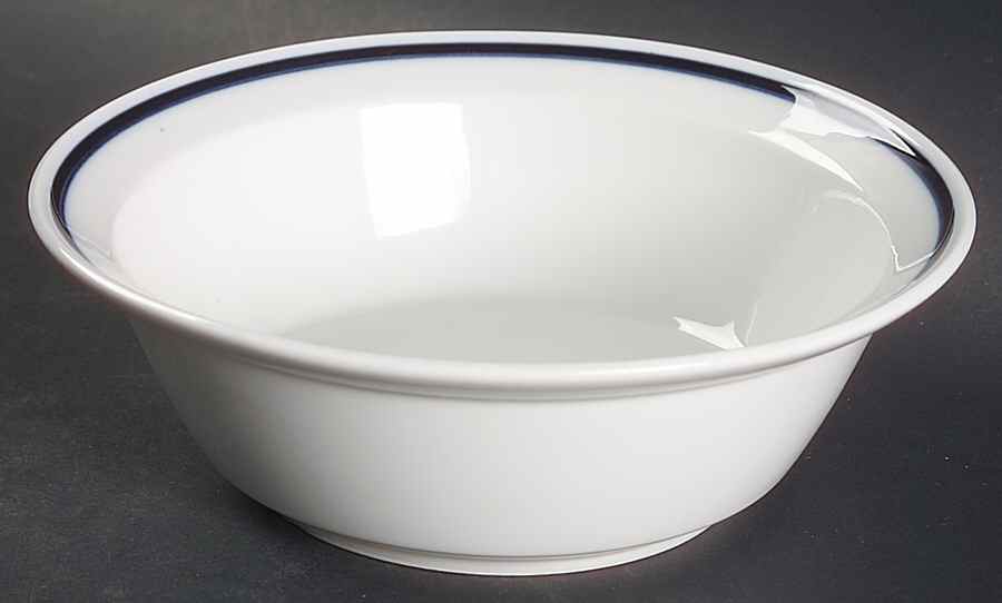 Indigo Rim Cereal Bowl by Royal Copenhagen-1