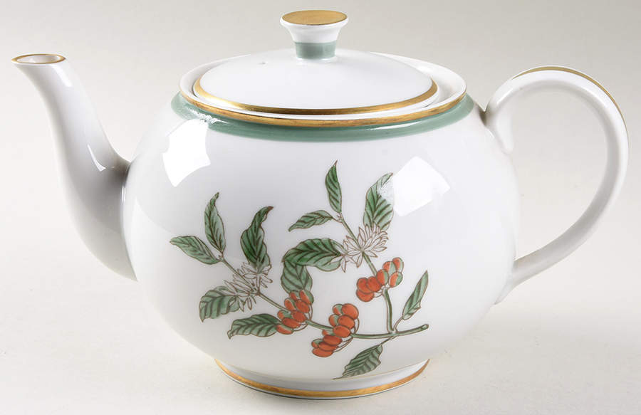 Java Teapot & Lid by Royal Copenhagen-1