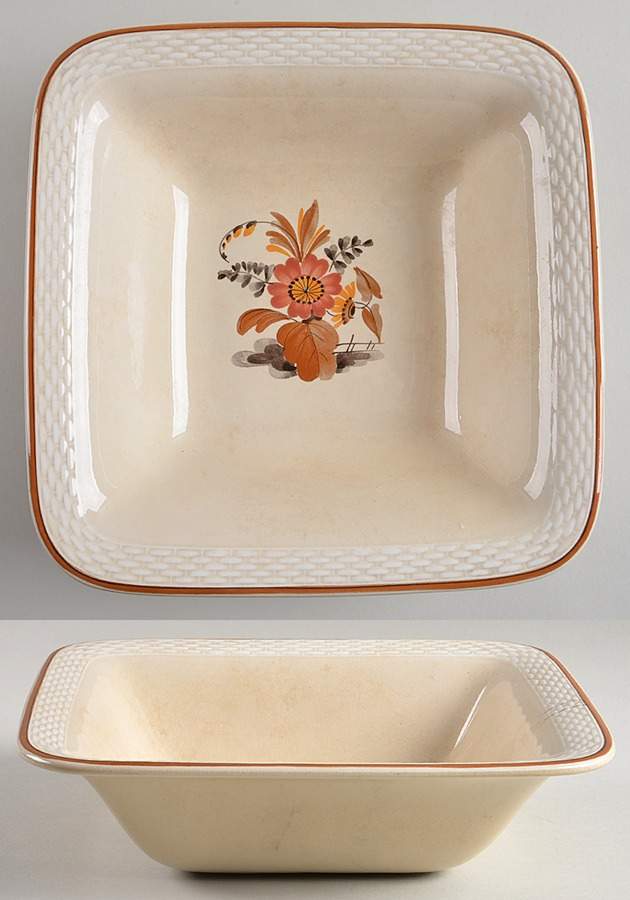 Knud 9" Square Vegetable Bowl by Royal Copenhagen-1