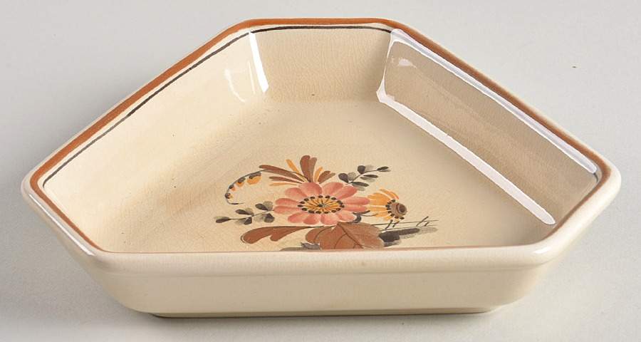 Knud Triangular Pickle Dish by Royal Copenhagen-1