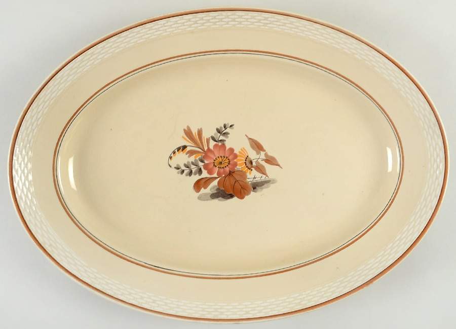 Knud 15" Oval Serving Platter by Royal Copenhagen-1