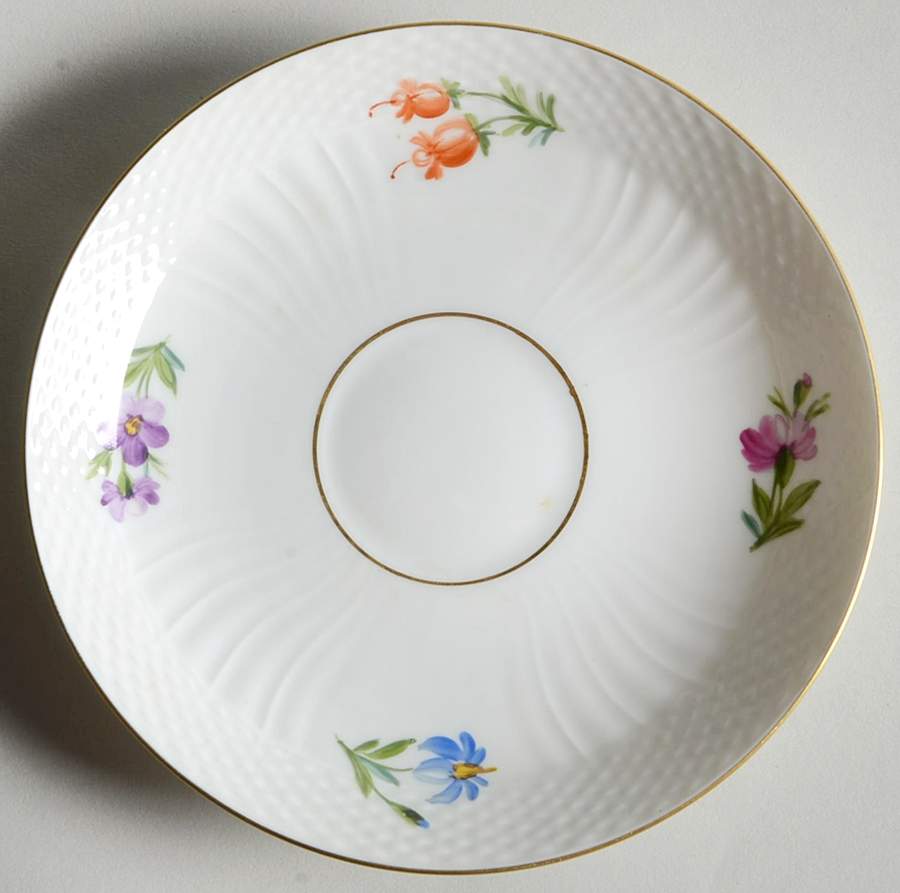 Light Saxon Flower Saucer for Flat Cup by Royal Copenhagen-1