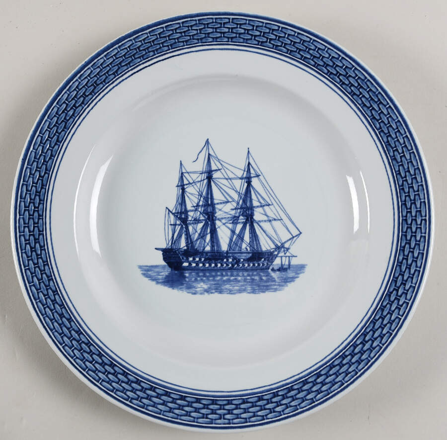 Marine Dinner Plate by Royal Copenhagen-1