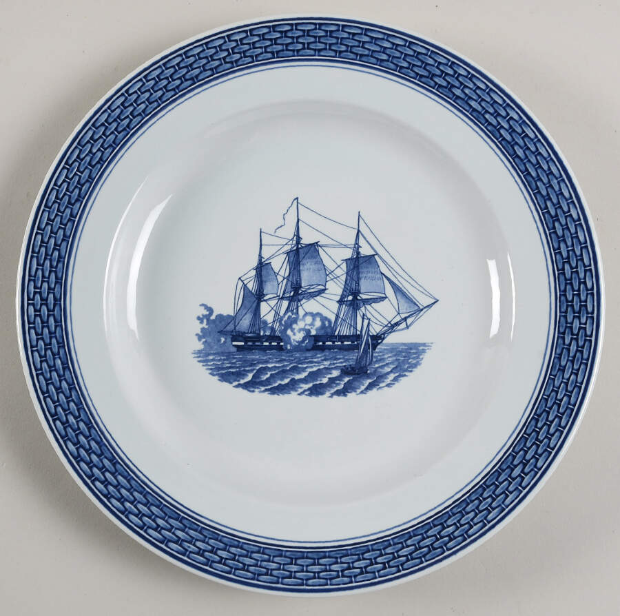 Marine Dinner Plate by Royal Copenhagen-1