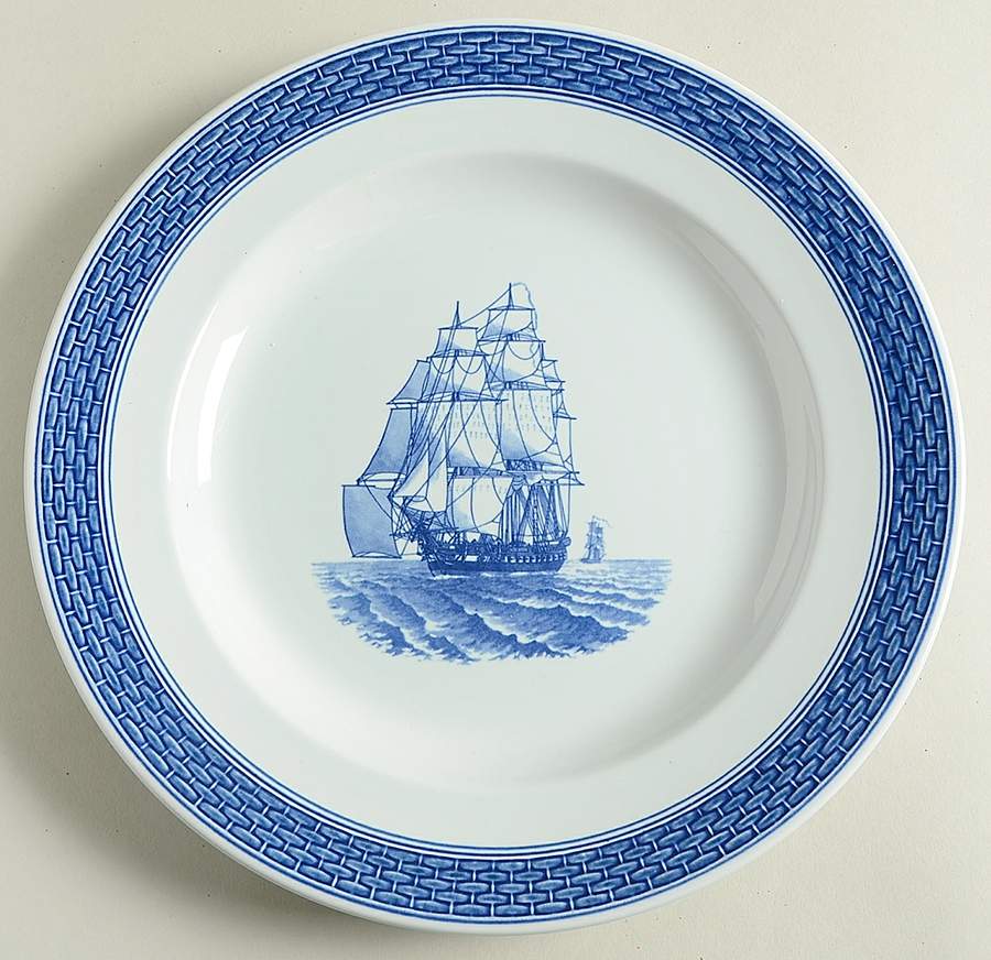 Marine Dinner Plate by Royal Copenhagen-1