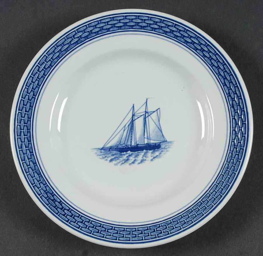Marine Bread & Butter Plate by Royal Copenhagen-1