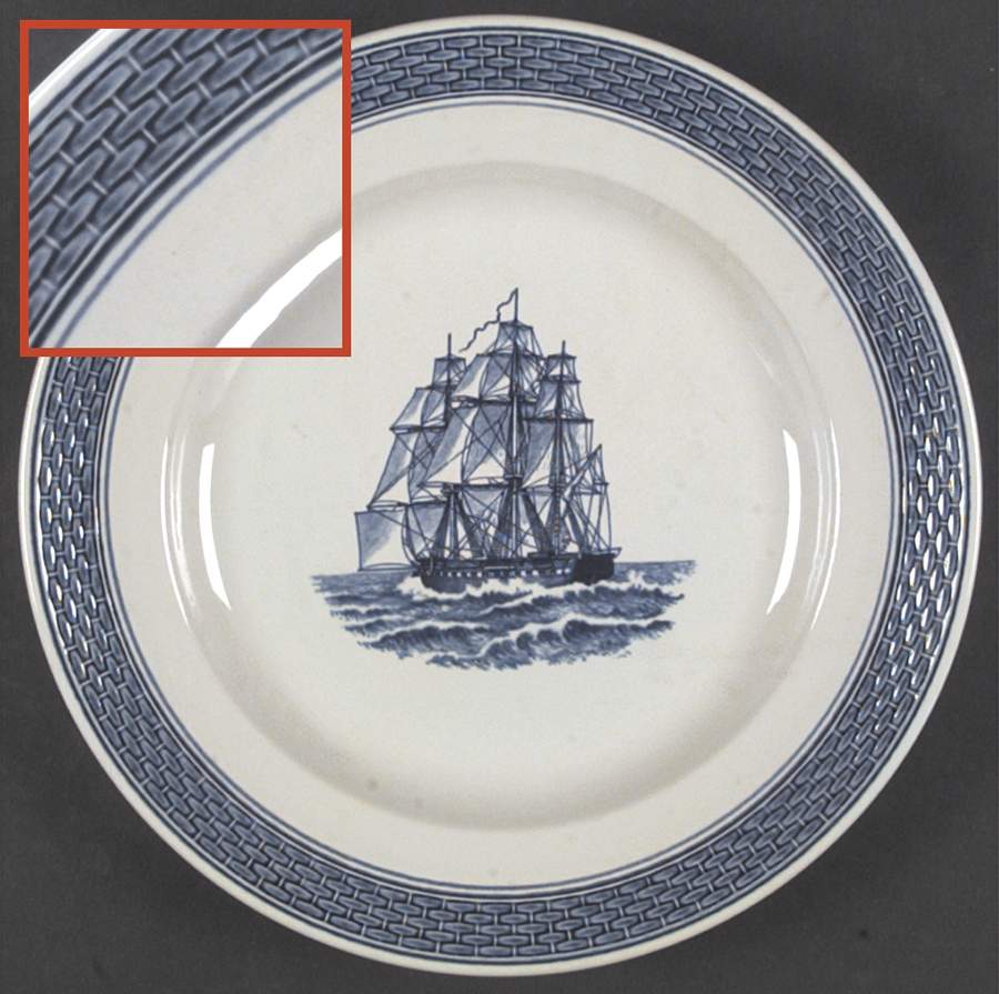 Marine Dinner Plate by Royal Copenhagen-1