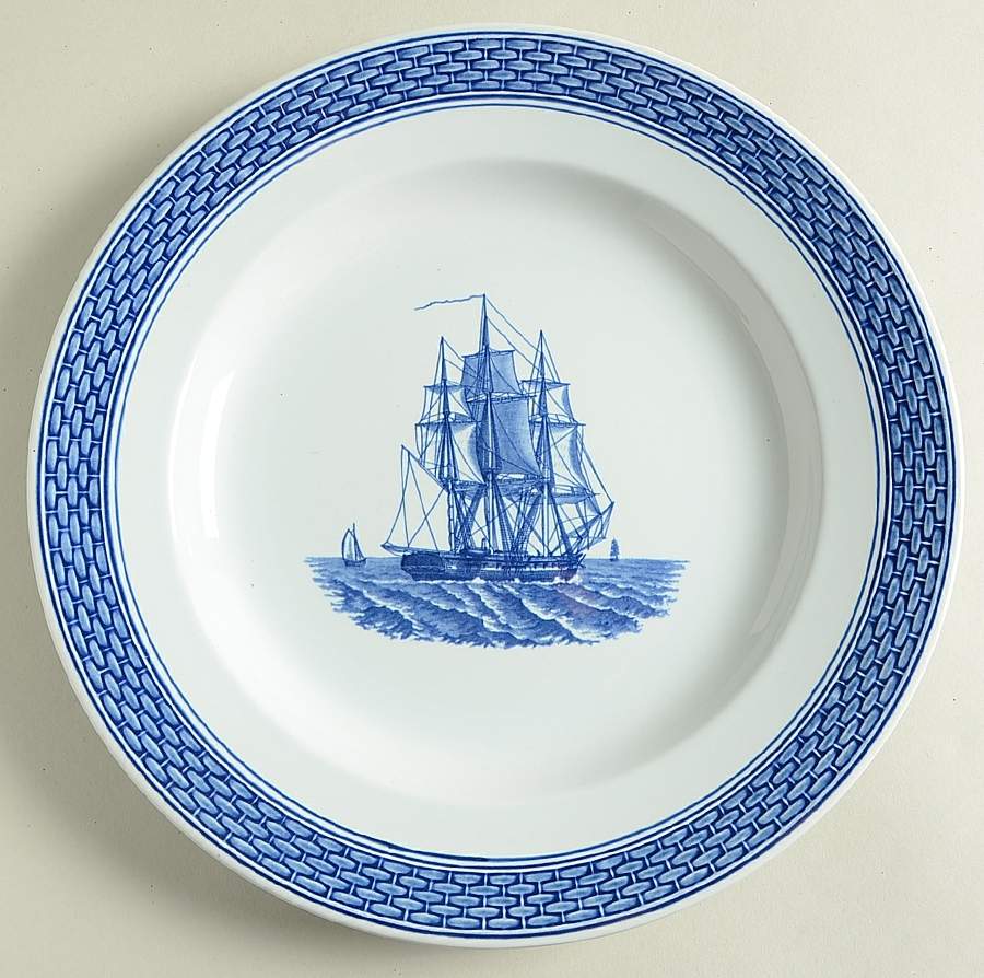 Marine Dinner Plate by Royal Copenhagen-1