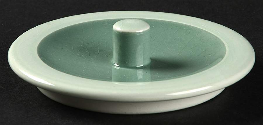 Nils Green Lid for Sugar Bowl by Royal Copenhagen-1