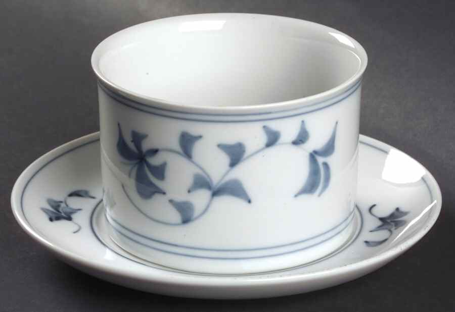 Noblesse Open Sauce Boat & Underplate by Royal Copenhagen-1