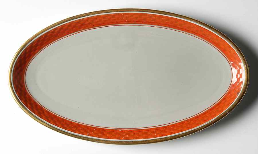Oranja Tureby 9" Oval Serving Platter by Royal Copenhagen-1