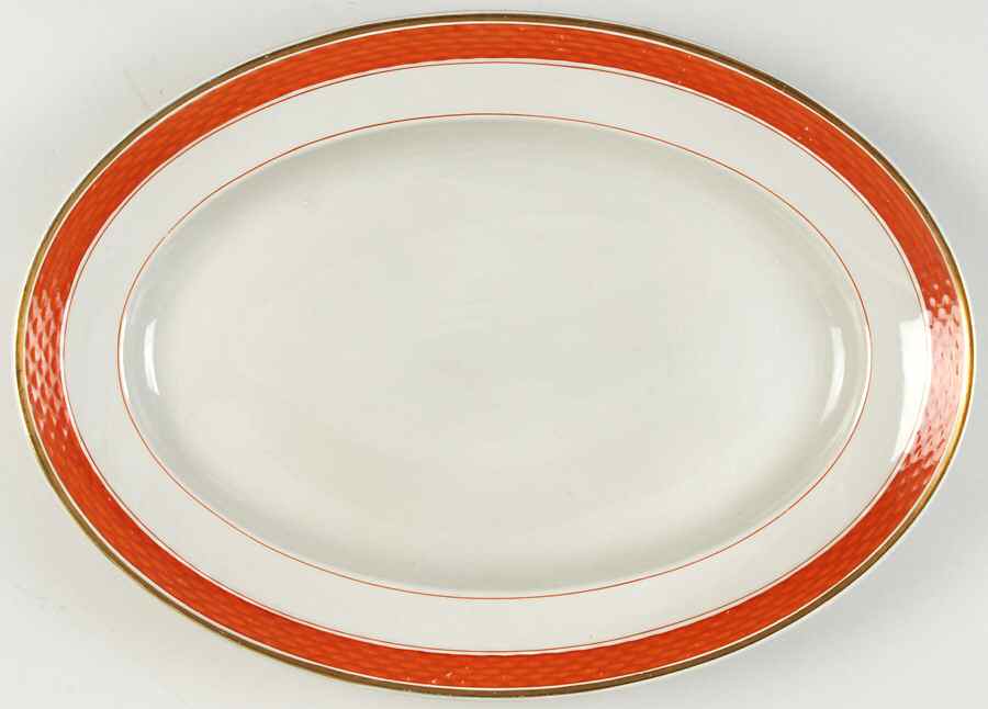 Oranja Tureby 14" Oval Serving Platter by Royal Copenhagen-1