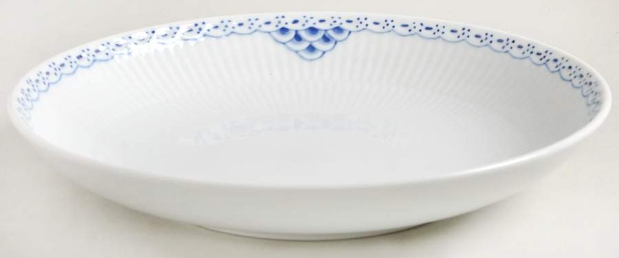 Princess Blue 7" Shallow Round Bowl by Royal Copenhagen-1