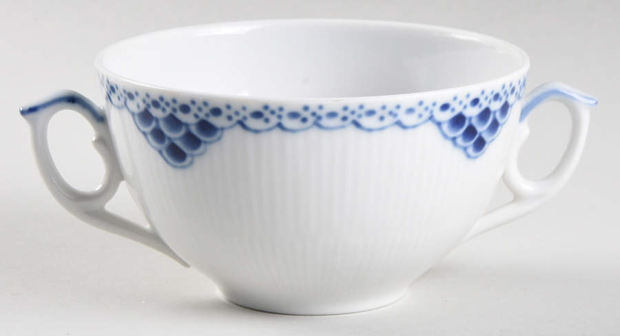 Princess Blue Cream Soup Bowl by Royal Copenhagen-1