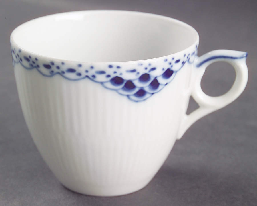 Princess Blue Flat Cup by Royal Copenhagen-1