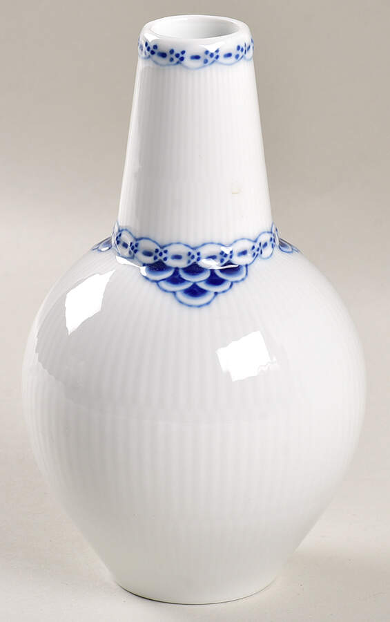 Princess Blue 6" Vase by Royal Copenhagen-1