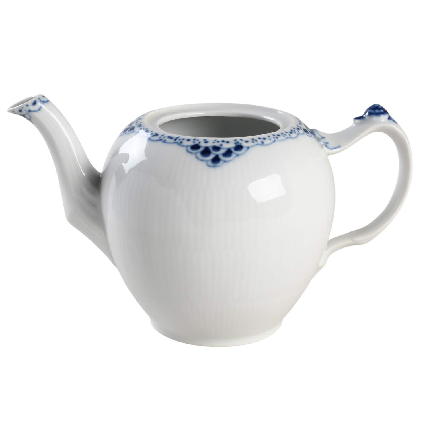 Princess Blue Teapot No Lid by Royal Copenhagen-1