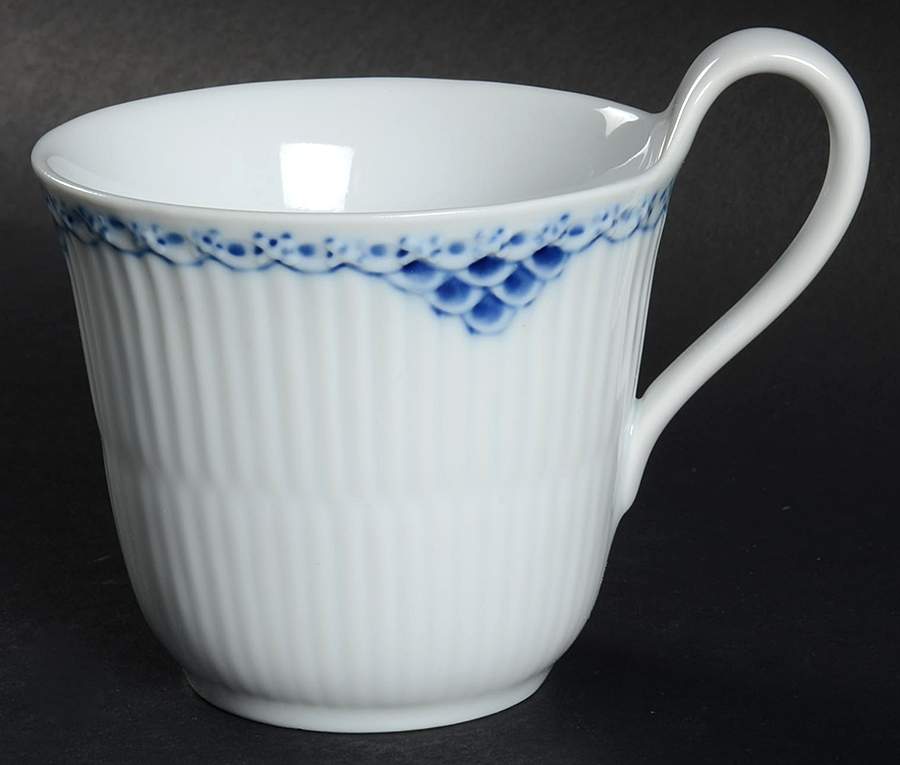 Princess Blue Flat Cup by Royal Copenhagen-1