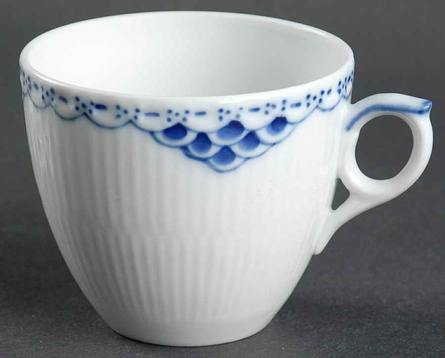 Princess Blue Flat Cup by Royal Copenhagen-1