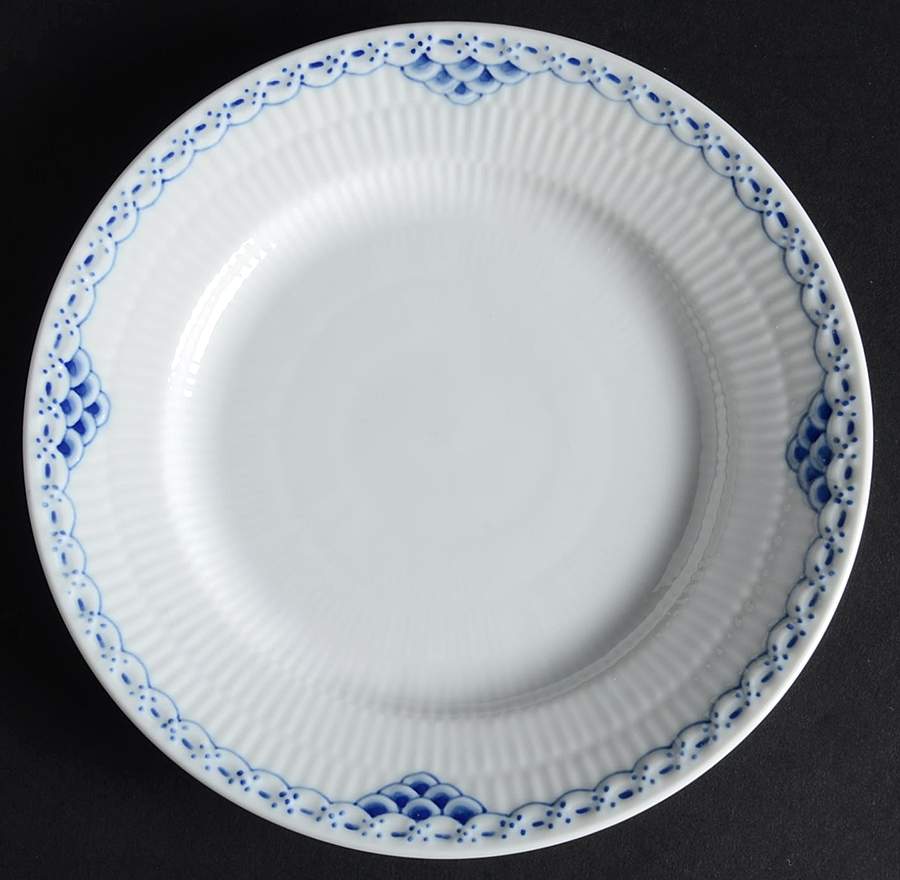 Princess Blue Bread & Butter Plate by Royal Copenhagen-1