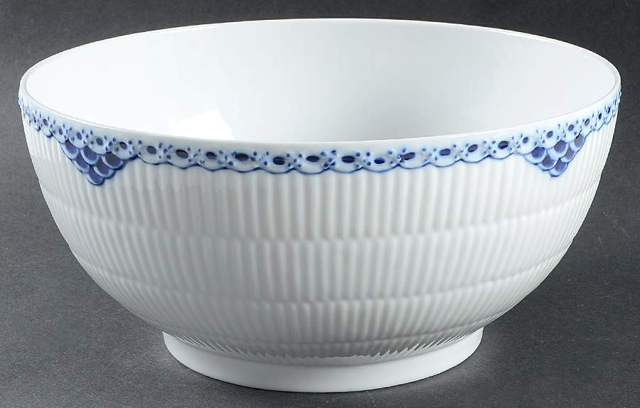 Princess Blue 8" Round Vegetable Bowl by Royal Copenhagen-1