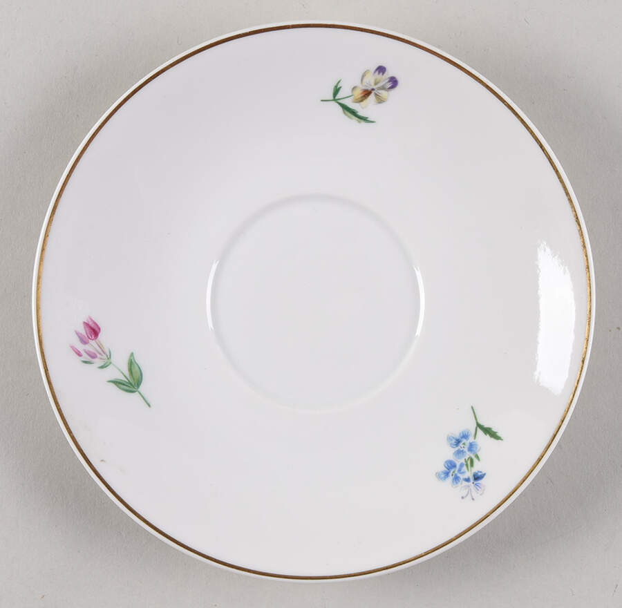 Primavera Saucer for Cream Soup Bowl & Lid by Royal Copenhagen-1