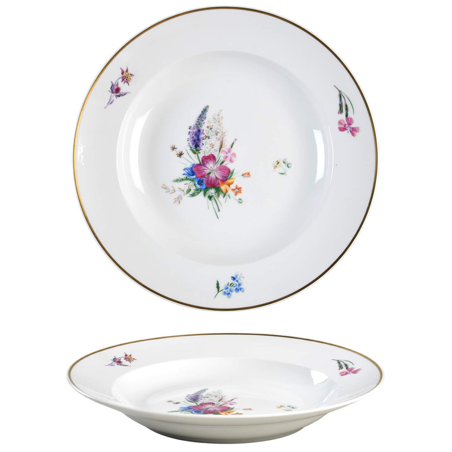 Primavera Large Rim Soup Bowl by Royal Copenhagen-1