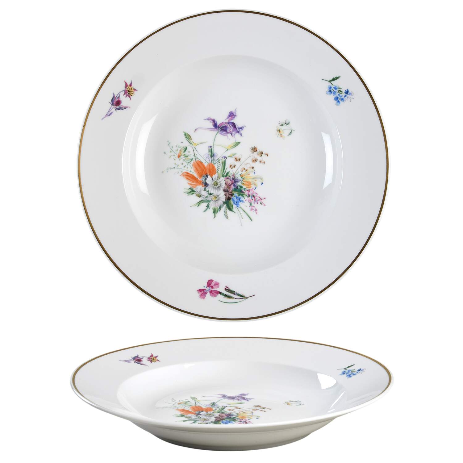 Primavera Large Rim Soup Bowl by Royal Copenhagen-1