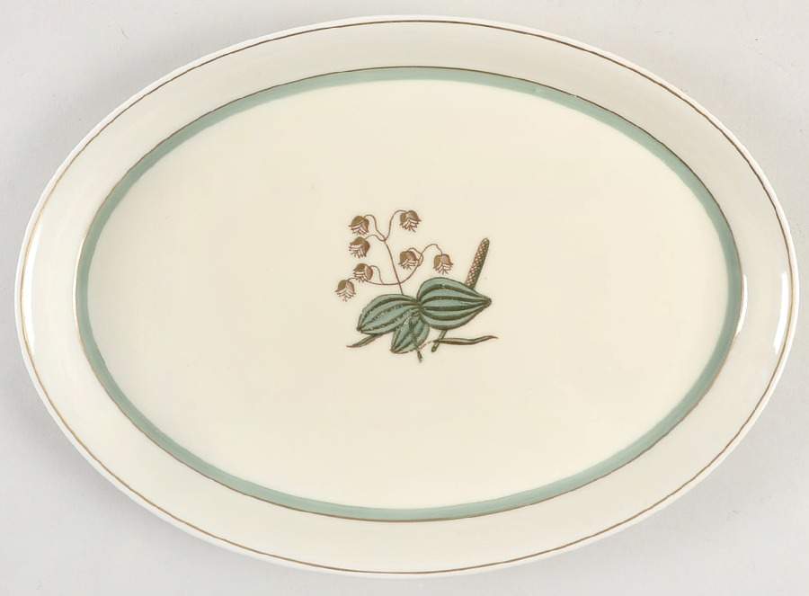 Quaking Grass Tray for Creamer & Sugar with Lid by Royal Copenhagen-1
