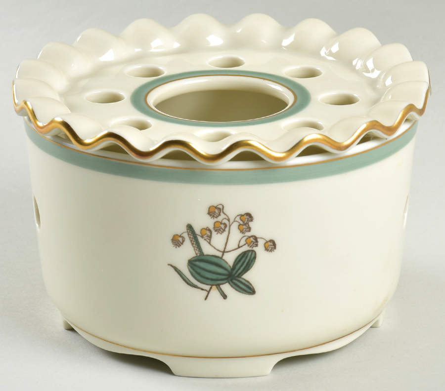 Quaking Grass Warmer Stand & Lid No Burner by Royal Copenhagen-1