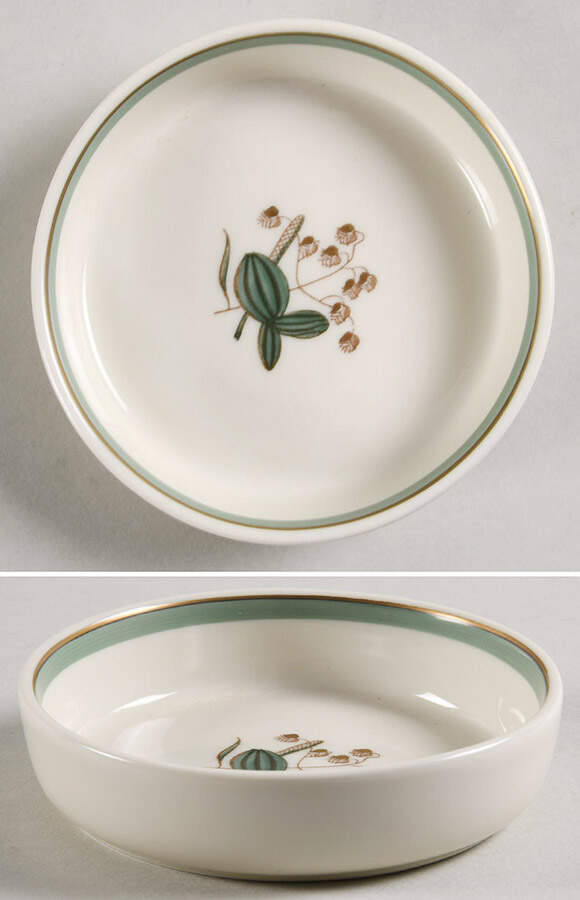 Quaking Grass 7 Piece Lazy Susan Center Section Only by Royal Copenhagen-1