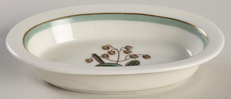 Quaking Grass Oval Ashtray by Royal Copenhagen-1