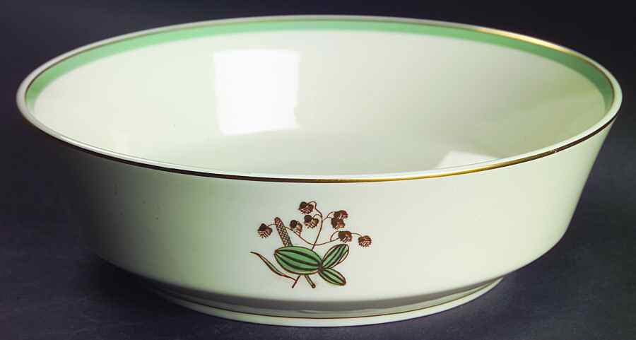 Quaking Grass 8" Round Vegetable Bowl by Royal Copenhagen-1