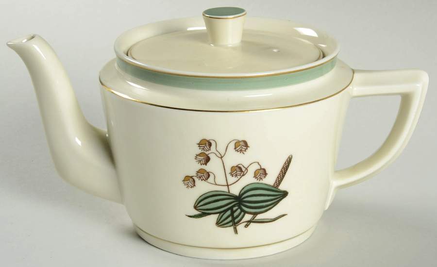 Quaking Grass Mini Teapot & Lid by Royal Copenhagen-1