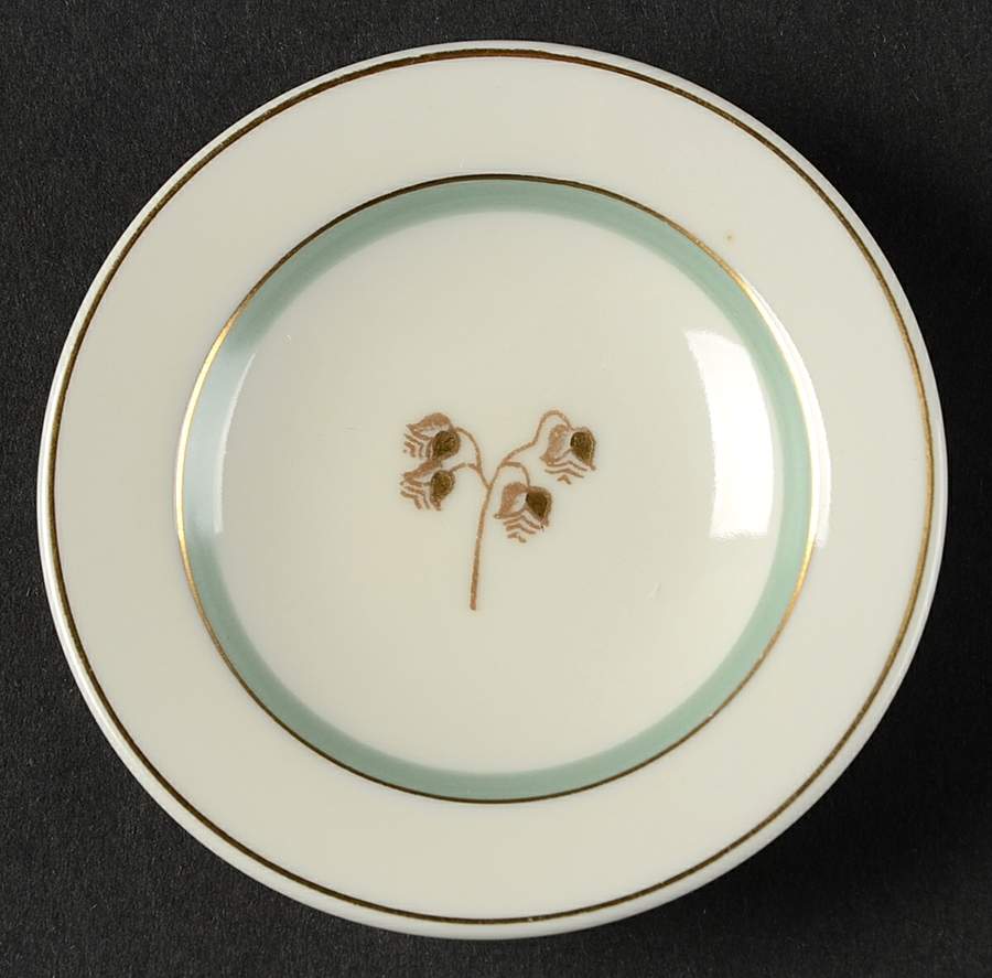 Quaking Grass Butter Pat by Royal Copenhagen-1