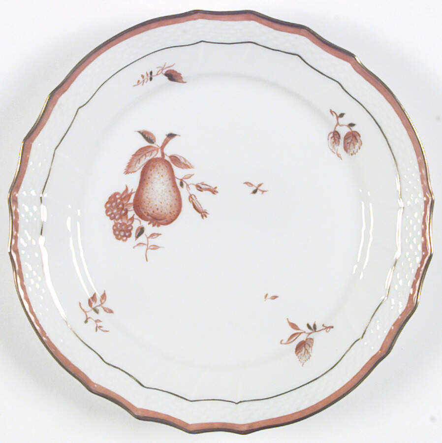 Red Fruit Luncheon Plate by Royal Copenhagen-1