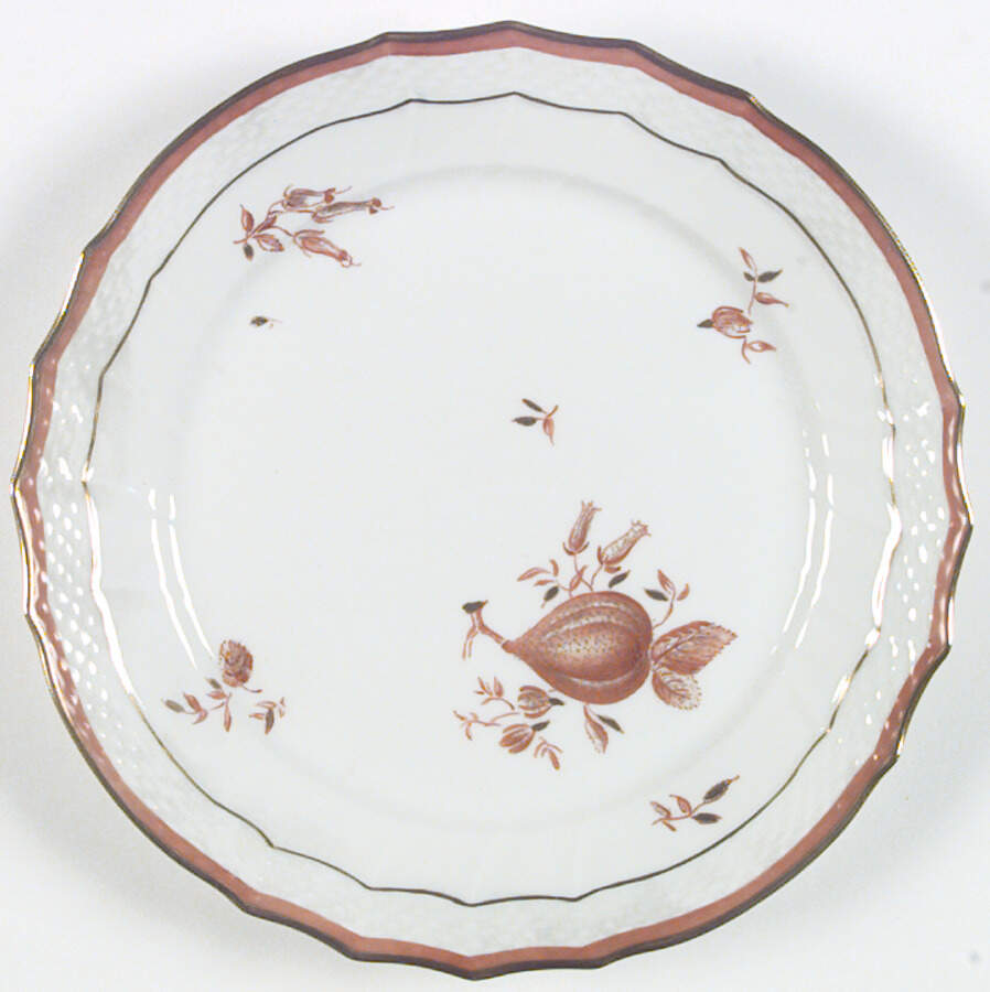 Red Fruit Luncheon Plate by Royal Copenhagen-1