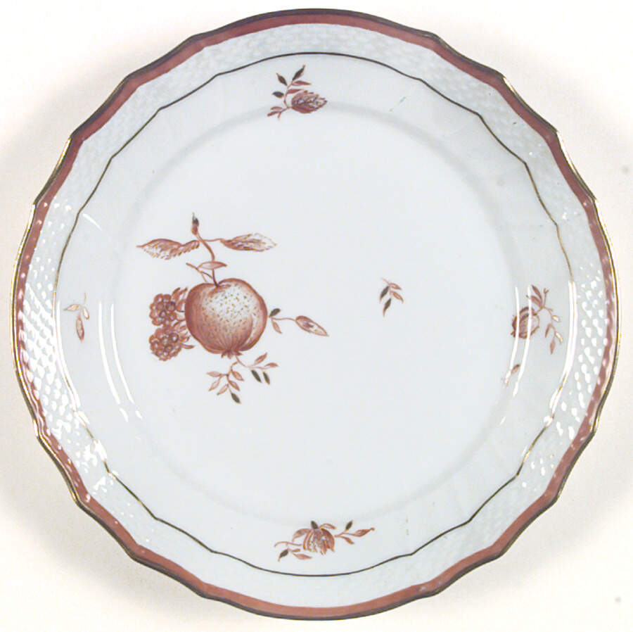 Red Fruit Luncheon Plate by Royal Copenhagen-1